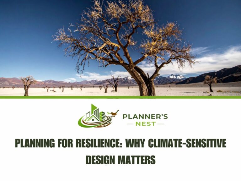 Planning for Resilience: Why Climate-Sensitive Design Matters