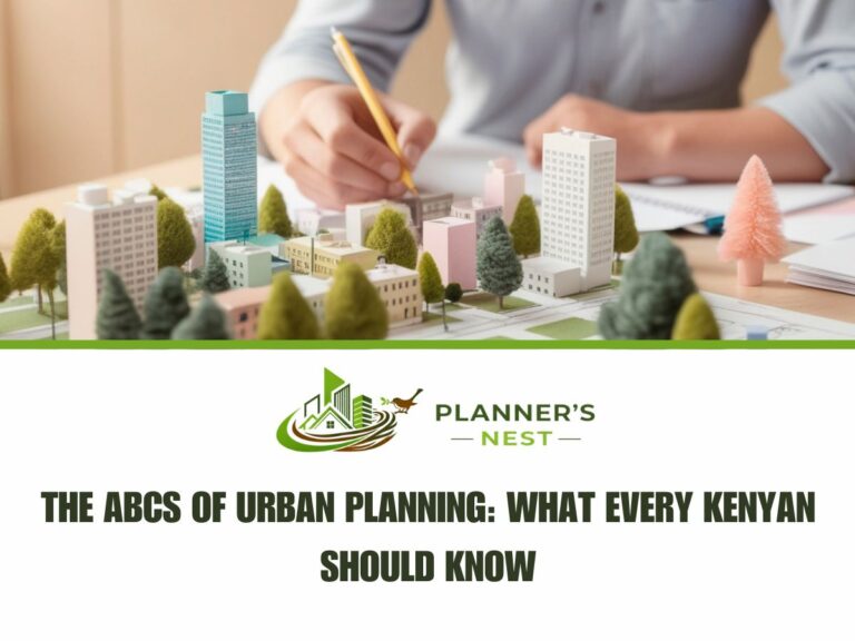 The ABCs of Urban Planning: What Every Kenyan Should Know